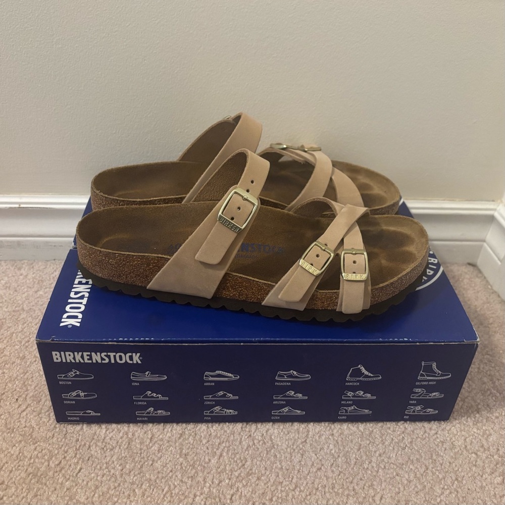 Birkenstock Franca in Sandcastle Size 40/US 9